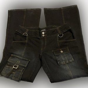 Bongo Wide Leg Cargo Jeans